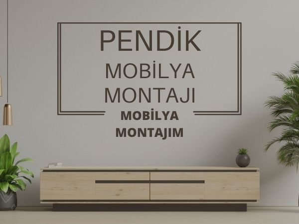 pendik mobilya montajı